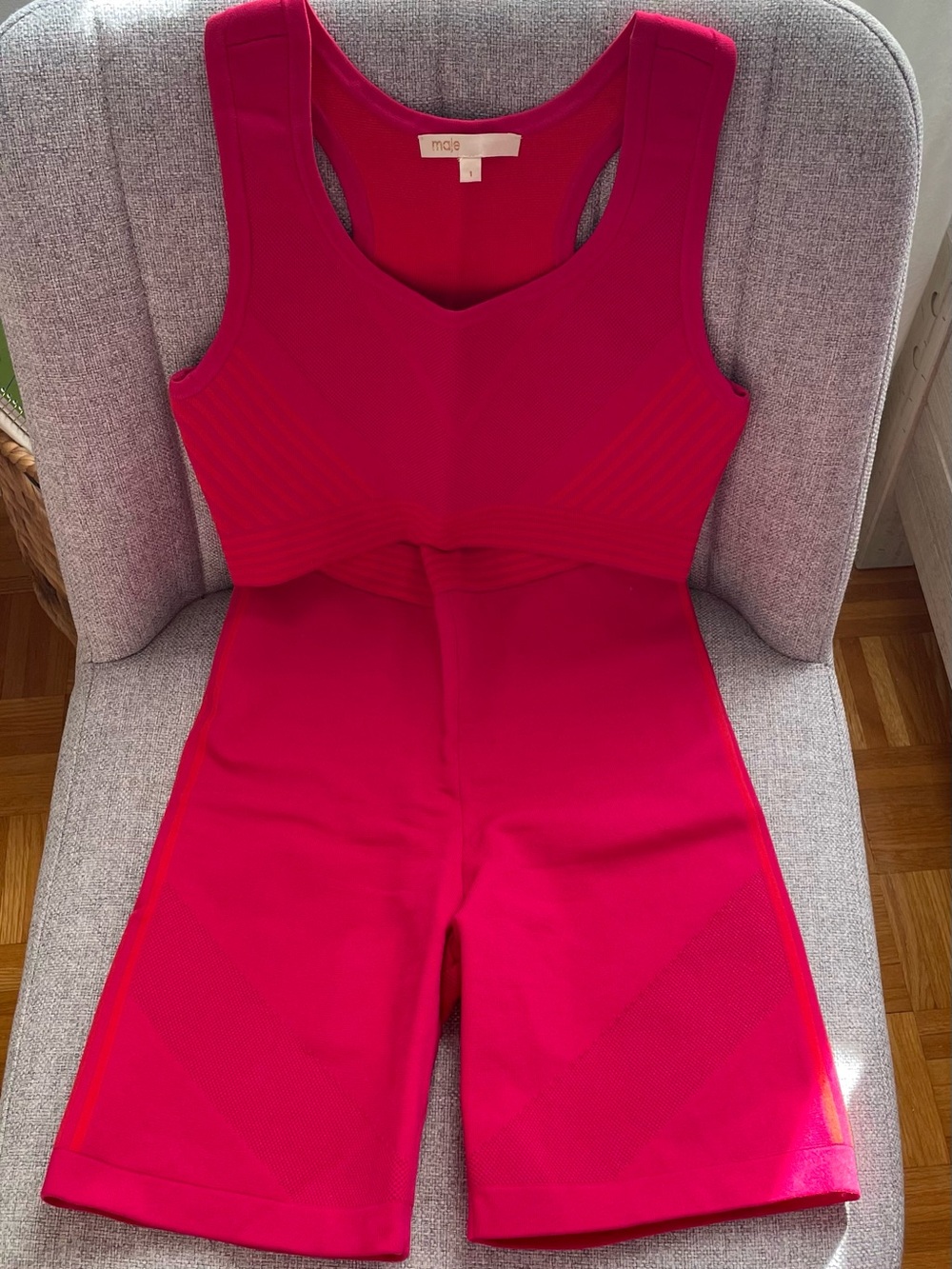 MAJE Sportwear Set - Fuchsia